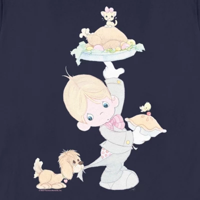 Women's Precious Moments Thanksgiving Dinner T-Shirt
