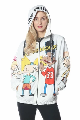 Members Only - Women's Hey Arnold Windbreaker Oversized Jacket - Image 5