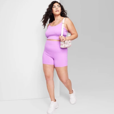 Women's High-Rise Seamless Bike Shorts - Wild Fable™ - Image 11