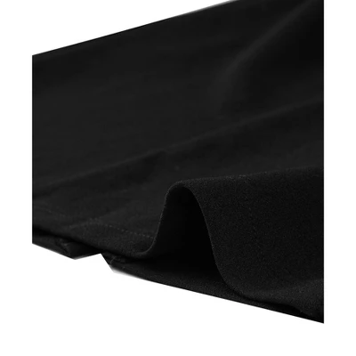 Allegra K Women's Vintage Cap Sleeve Belted Square Neck Sheath Dress - Image 4