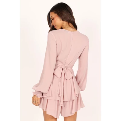 Petal And Pup Womens Adalia Frill Long Sleeve Romper - Image 4