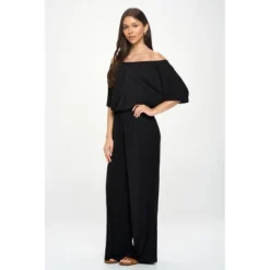 WEST K Women's Joy Off The Shoulder Wide Leg Jumpsuit