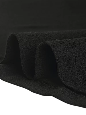 Allegra K Women's Keyhole Mesh Sheer Half Sleeve Retro Gothic Cocktail Party Vintage Dress - Image 5