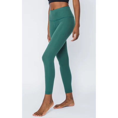 Yogalicious High Rise Squat Proof Criss Cross Ankle Leggings - Image 5