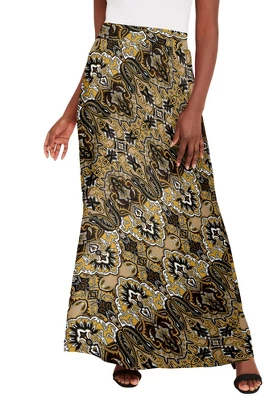 Jessica London Women’s Plus Size Everyday Knit Maxi Skirt - Image 13