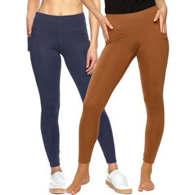 Felina Women's Athletic Pocket Legging 2-Pack - Image 14