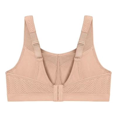 Glamorise Womens High Impact Wonderwire Sports Underwire Bra 9066 Café - Image 4