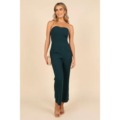 Petal And Pup Womens Nadia Strapless Jumpsuit - Image 5
