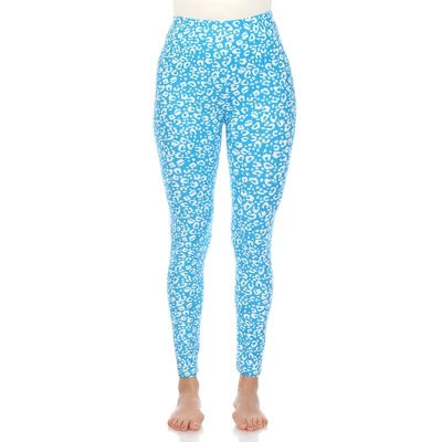 Super Soft Leopard Printed Leggings - White Mark - Image 6