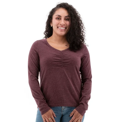Aventura Clothing Women's Gabrielle Long Sleeve V-Neck T-Shirt - Image 8
