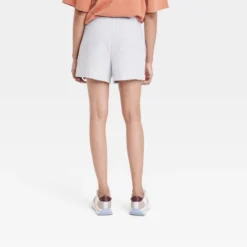 Women's Philadelphia Printworks Panther Graphic Shorts - Heathered Gray