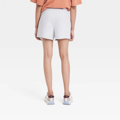 Women's Philadelphia Printworks Panther Graphic Shorts - Heathered Gray