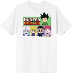 Hunter X Hunter Chibi Characters Women's White T-shirt
