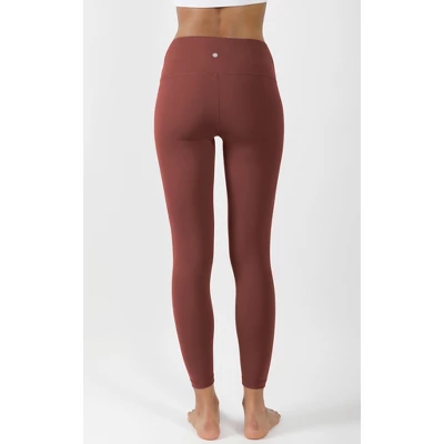 Yogalicious Womens Lux Ultra Soft High Waist Squat Proof Ankle Legging - Image 2