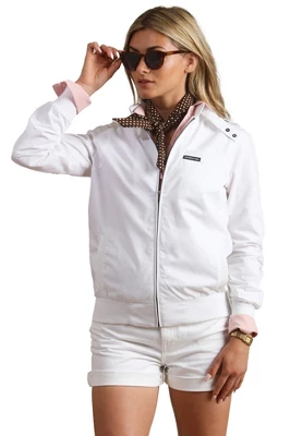 Members Only Women's Classic Iconic Racer Jacket ( Slim Fit ) - Image 5