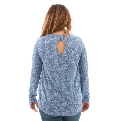 Aventura Clothing Women's Esencia Long Sleeve Sweetheart Neck T-Shirt - Image 3