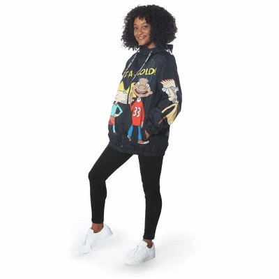 Members Only - Women's Hey Arnold Windbreaker Oversized Jacket - Image 3