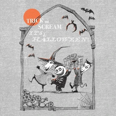 Women's The Nightmare Before Christmas Oogie's Boys Trick Or Scream T-Shirt