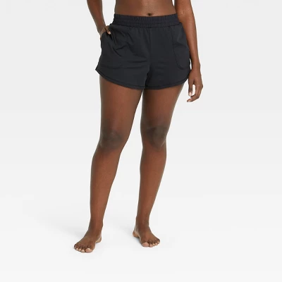 Women's Mid-Rise Knit Shorts 3.5" - All In Motion™ - Image 2