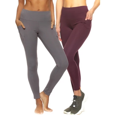 Felina Women's Athletic Pocket Legging 2-Pack - Image 12