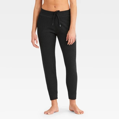 Wander By Hottotties Women's Dana Zig Zag Jogger Pants - Black - Image 2