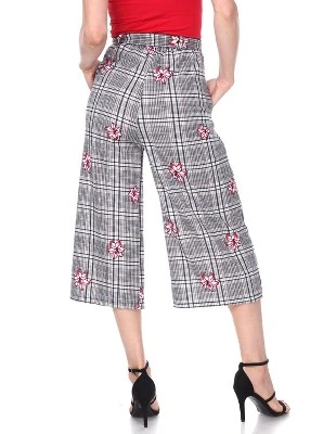 Women's Gaucho Pants - White Mark - Image 2