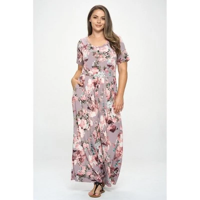 WEST K Women's Jana Plus Size Short Sleeve Knit Jumpsuit - Image 9