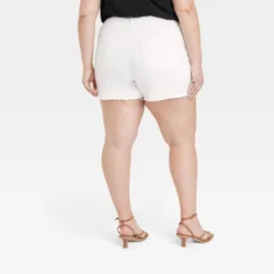 Women's High-Rise Denim Shorts - Ava & Viv™