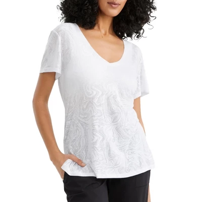 Body Up Women's Burn Out T-Shirt - AW30280 - Image 3