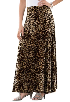 Jessica London Women’s Plus Size Everyday Knit Maxi Skirt - Image 5