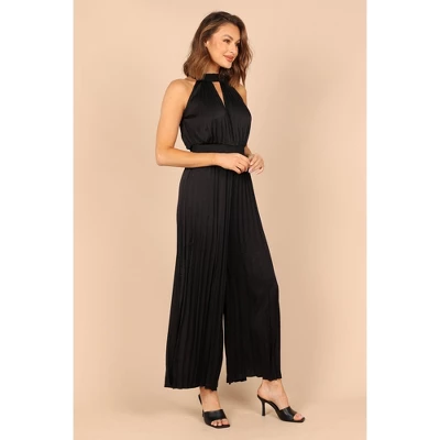 Petal And Pup Womens Dominique Plisse Jumpsuit - Image 4