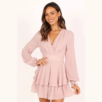 Petal And Pup Womens Adalia Frill Long Sleeve Romper - Image 7