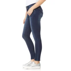WallFlower Women's Ultra Skinny Mid-Rise Insta Soft Juniors Jeans (Standard And Plus)