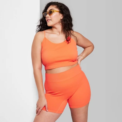 Women's High-Rise Seamless Bike Shorts - Wild Fable™ - Image 10