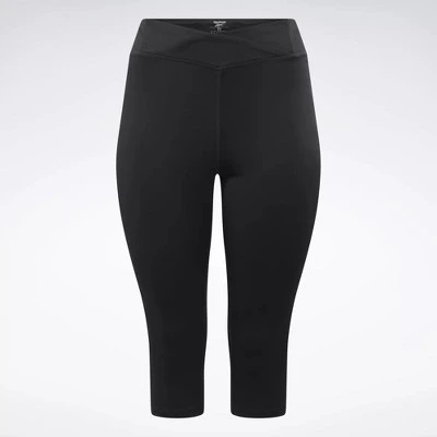 Reebok Workout Ready Basic Capri Leggings (Plus Size) - Image 6