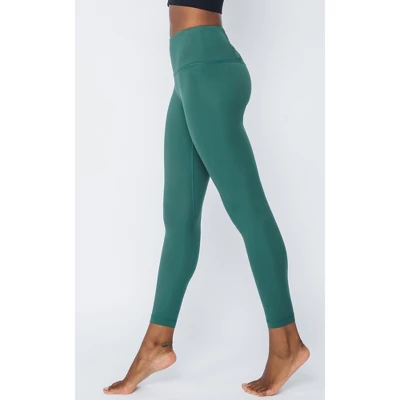 Yogalicious High Rise Squat Proof Criss Cross Ankle Leggings - Image 2