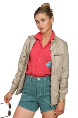 Members Only Women's Classic Iconic Racer Jacket ( Slim Fit ) - Image 11