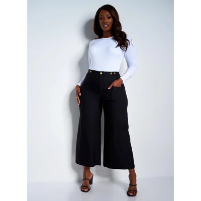 Rebdolls Women's Wide Leg Cargo Pants - Image 2