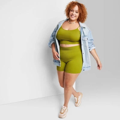 Women's High-Rise Seamless Bike Shorts - Wild Fable™ - Image 7