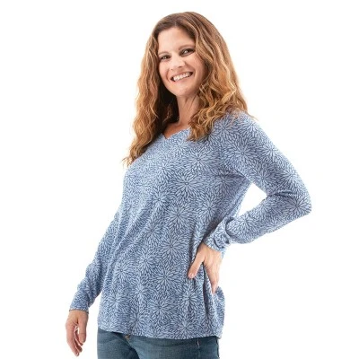 Aventura Clothing Women's Esencia Long Sleeve Sweetheart Neck T-Shirt - Image 2