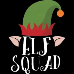 Junior's Design By Humans Christmas Elf Squad By GiftsIdeas T-Shirt