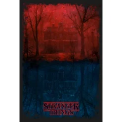 Junior's Stranger Things Creel Household In The Upside Down Festival Muscle Tee