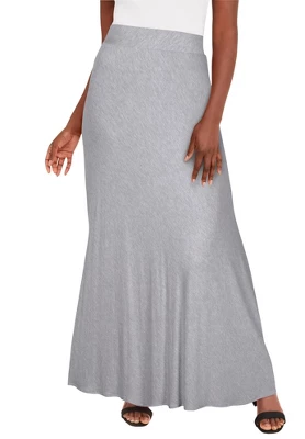 Jessica London Women’s Plus Size Everyday Knit Maxi Skirt - Image 19