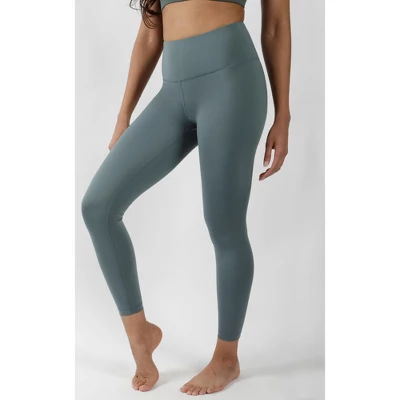 Yogalicious High Rise Squat Proof Criss Cross Ankle Leggings - Image 10