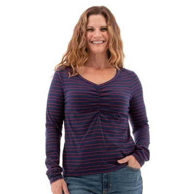 Aventura Clothing Women's Gabrielle Long Sleeve V-Neck T-Shirt - Image 7