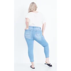 Women's Plus Size Beauty Crop Skinny Jean - Ltws | AVEOLOGY
