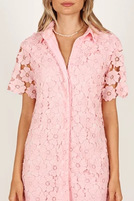 Petal And Pup Womens Tallie Button Up Mini Dress - Image 5
