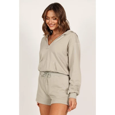 Petal And Pup Womens Jacqui Hooded Romper - Image 4
