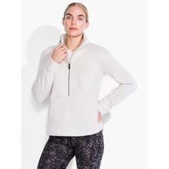 NIC + ZOE Fleece Knit Half Zip