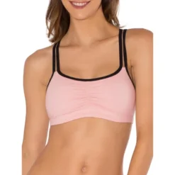 Fruit Of The Loom Women's Spaghetti Strap Cotton Sports Bra